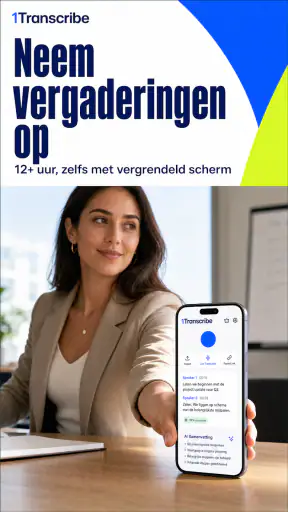 Audio naar Tekst Omzetten screenshot