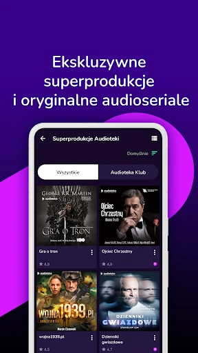 Audioteka: Audiobooki/Podcasty screenshot