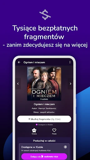 Audioteka: Audiobooki/Podcasty screenshot