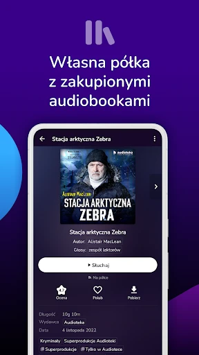 Audioteka: Audiobooki/Podcasty screenshot