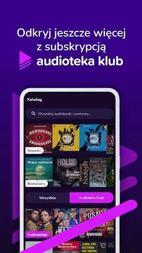 Audioteka: Audiobooki/Podcasty screenshot