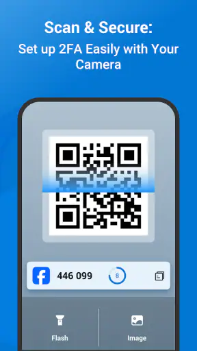 Authenticator-app - 2FA screenshot