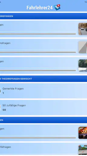 Auto Theorie Fahrlehrer24 screenshot