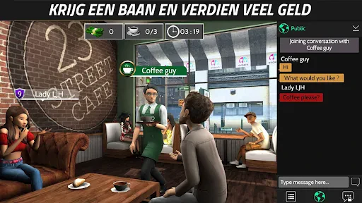 Avakin Life 3D Virtuele Wereld screenshot