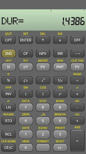 BA Financial Calculator PRO screenshot