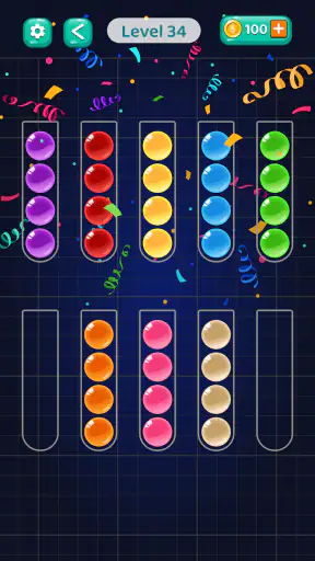 Ball sortpuz - kleurenpuzzel screenshot