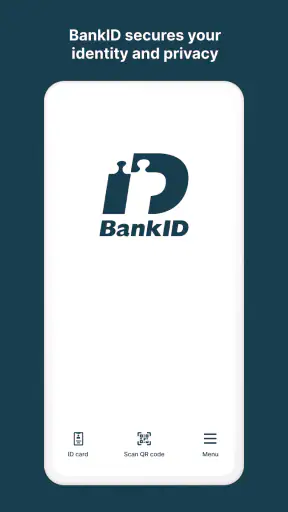 BankID security app screenshot