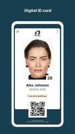 BankID security app screenshot
