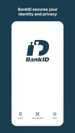 BankID security app screenshot