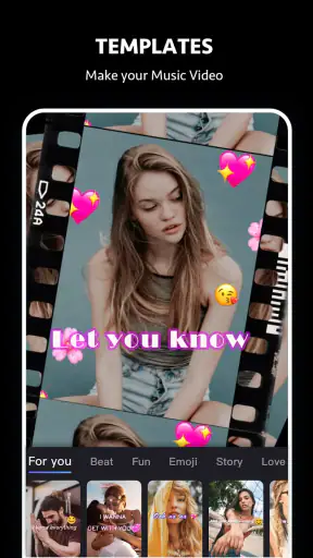Beat.ly: AI music video maker screenshot