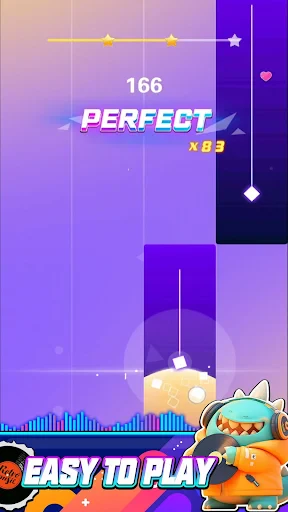 Beat Notes Cyber Music Game screenshot