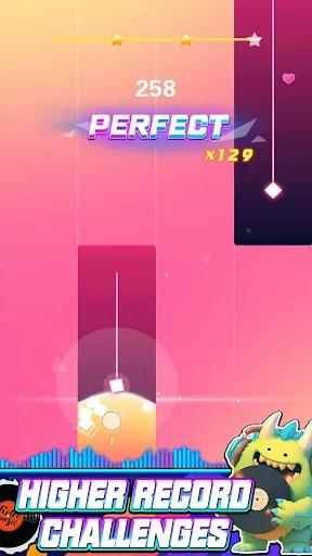 Beat Notes Cyber Music Game screenshot