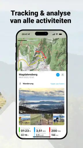bergfex: wandelen & tracking screenshot