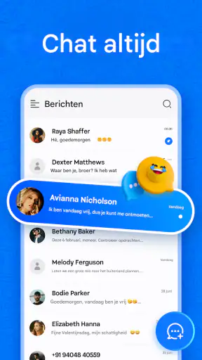 Berichten screenshot