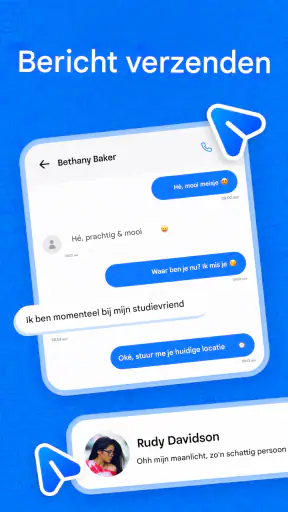 Berichten screenshot