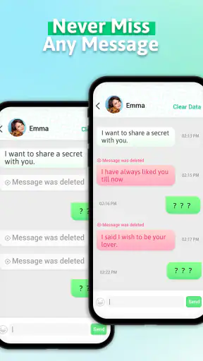 berichten herstellen screenshot