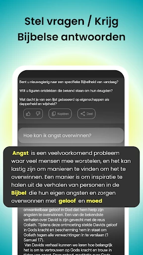 Bijbel Chat: Vers & Gebed screenshot