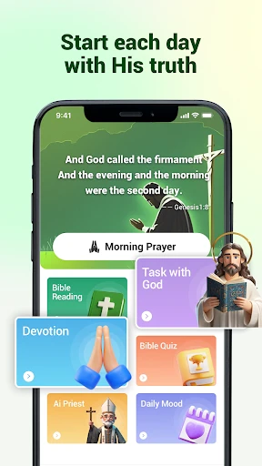 Bible - Pray + Verse + Audio screenshot