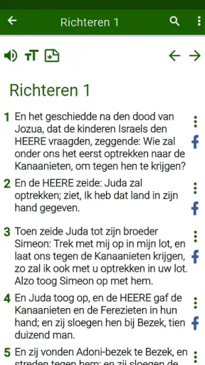 Bijbel app Nederlands offline screenshot