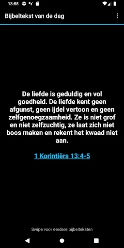 Bijbeltekst van de Dag screenshot