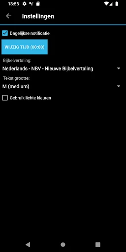 Bijbeltekst van de Dag screenshot