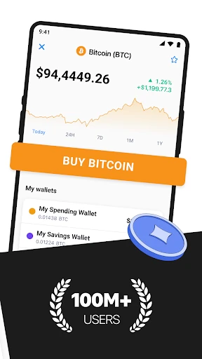 Bitcoin & Crypto DeFi Wallet screenshot