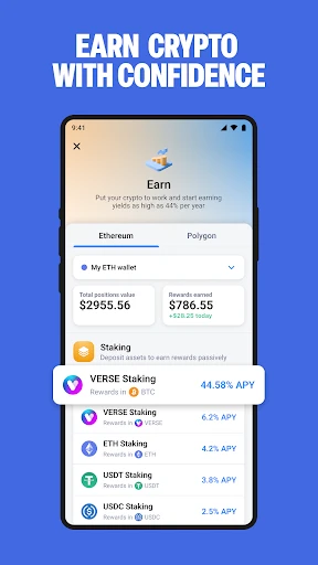 Bitcoin & Crypto DeFi Wallet screenshot