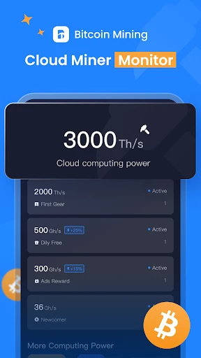 Bitcoin mining - Miner NFT screenshot