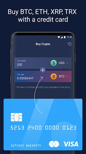 Bitcoin Wallet Crypto Ethereum screenshot