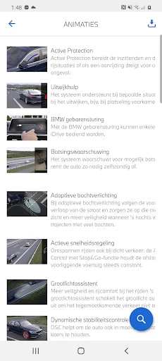 BMW Driver's Guide screenshot