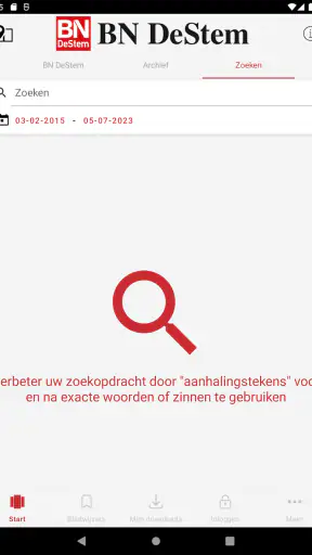 BN DeStem - Digitale krant screenshot