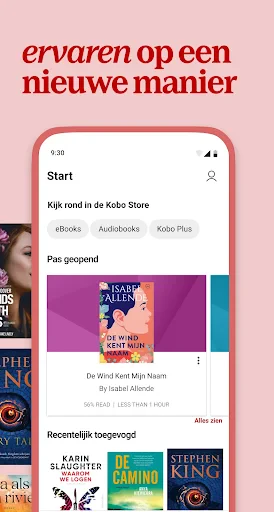 Boeken lezen met Kobo Books screenshot