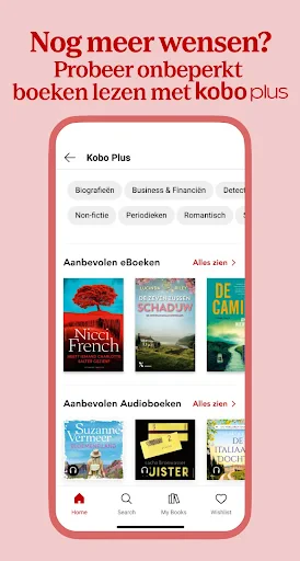 Boeken lezen met Kobo Books screenshot