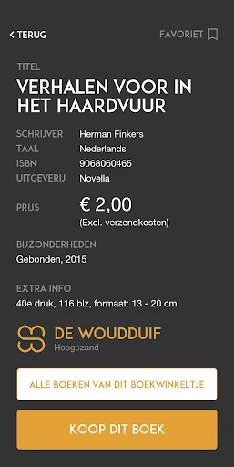 Boekwinkeltjes screenshot