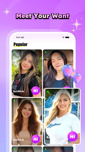 BoldHub: Video Chat & Friends screenshot