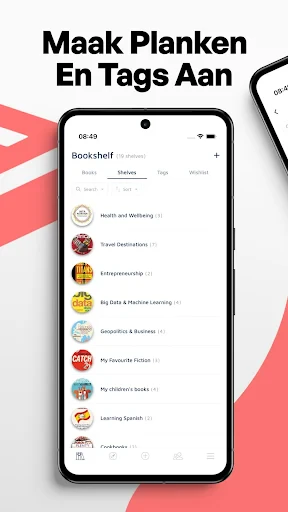 Bookshelf-Your virtual library screenshot