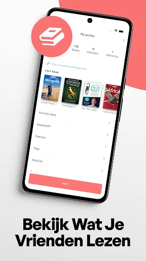 Bookshelf-Your virtual library screenshot