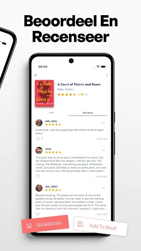 Bookshelf-Your virtual library screenshot