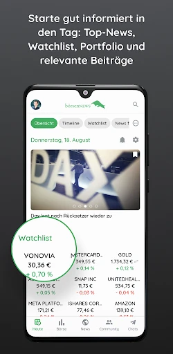 Börse & Aktien - BörsennewsApp screenshot