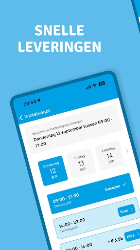Butlon boodschappen screenshot