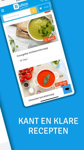Butlon boodschappen screenshot