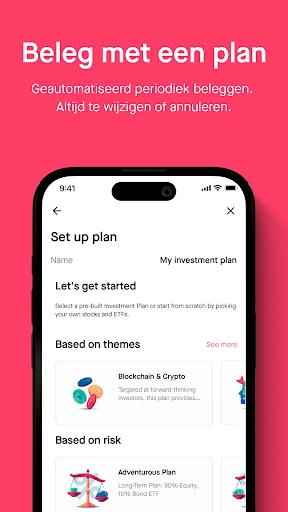 BUX: beleg in aandelen & ETF's screenshot