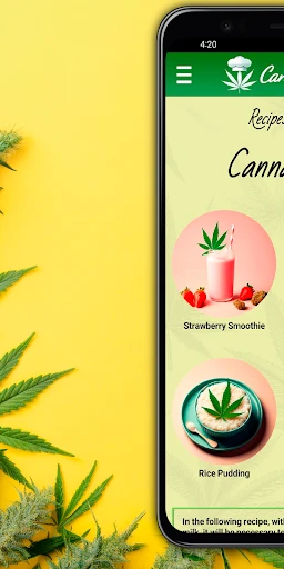Cannabis Recipes & Calculator screenshot