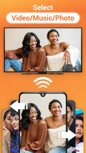 Cast video naar TV, Chromecast screenshot
