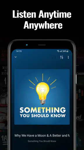Castbox: podcast-speler screenshot