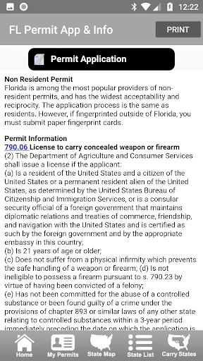 CCW – Concealed Carry 50 State screenshot