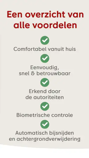 CEWE Pasfoto screenshot