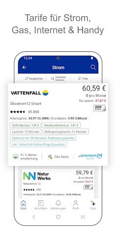 CHECK24 Vergleiche screenshot