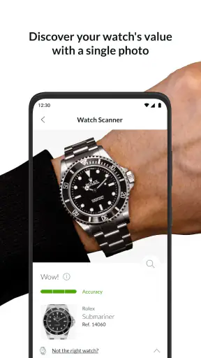 Chrono24: horloge-marktplaats screenshot