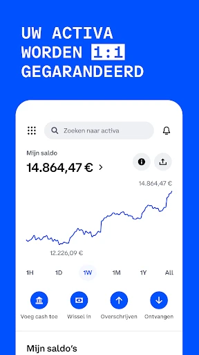 Coinbase: Koop Bitcoin & Ether screenshot